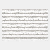 Aqua Glitzy Ombre Geschenkpapier Set (Vorderseite 3)