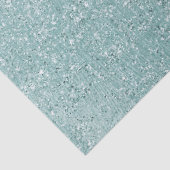 Aqua Glitzy Ombre Seidenpapier (Detail)