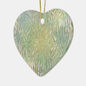 Aqua Gold Blue Dream Keramik Ornament (Links)