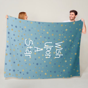 Aqua Gold Blue wünscht sich nach einem Star Fleecedecke