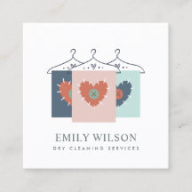 AQUA GRAY ORANGE BLUSH HANGING CLOTHES DRYCLEANER