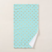AQUA GREEN GOLD SPOT TOWEL SET (Handtuch)