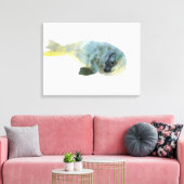 Aqua Green Leinwanddruck (Insitu (Wohnzimmer))