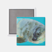 Aqua Green Magnet (Vorderseite/Rückseite)