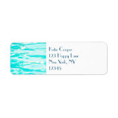 Aqua Green Pool Wasser Abstrakter Hintergrund (Vorne)