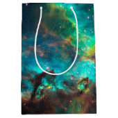 Aqua Green Star Cluster NGC 2074 LMC Mittlere Geschenktüte (Vorderseite)