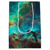 Aqua Green Star Cluster NGC 2074 LMC Mittlere Geschenktüte (Rückseite)