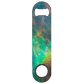 Aqua Green Star Cluster NGC 2074 Speedflaschenöffner (Vorderseite)