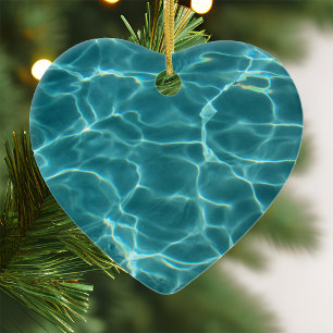 Aqua Green Swimming Pool Foto Herzstück Keramik Ornament