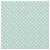 Aqua Gria Key Pattern Stoff (Nahaufnahme)