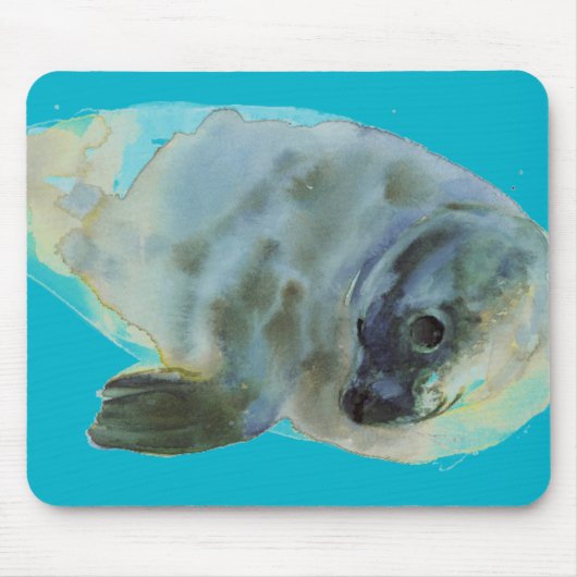Aqua-Grün Mousepad (Vorne)