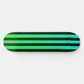 Aqua-grüne u. schwarze skateboard (Horizontal)