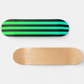 Aqua-grüne u. schwarze skateboard (Horizontal)
