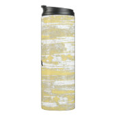 Aqua Grunge, gelb, Cool Thermosbecher (Nach rechts gedreht)