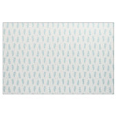 Aqua Hand bemalt Feather Muster Stoff (Fat Quarter (45,7 x 55,9 cm))