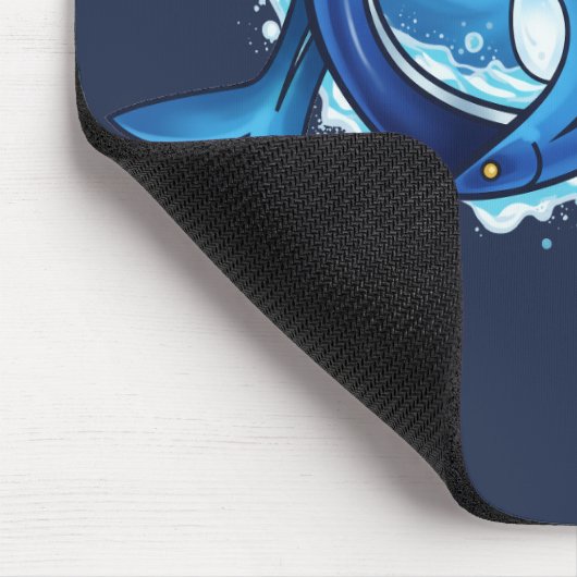 Aqua Harmony: Dreifaltigkeit der miteinander verbu Mousepad (Ecke)