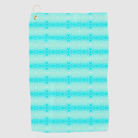 Aqua Harmony Golfhandtuch (Vorderseite)