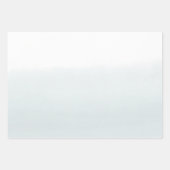 Aqua Haze Aquarellfarbe Geschenkpapier Set (Vorderseite 3)