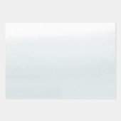 Aqua Haze Aquarellfarbe Geschenkpapier Set (Vorderseite 2)