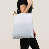 Aqua Haze Aquarellfarbe Tasche (Von Nahem)