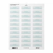 .Aqua Haze Wasserfarbe (Vorne)