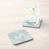 Aqua HeartyChic Untersetzer (Rechte Seite)