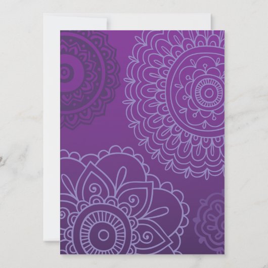 Aqua HEMSA HAND GOD Bat Mitzvah Einladung (Rückseite)