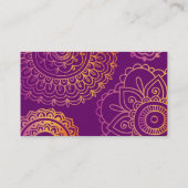 Aqua HEMSA HAND von GOTT Visitenkarte (Rückseite)