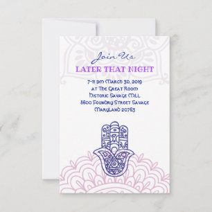 Aqua HEMSA Party Card für Beth Einladung