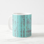 Aqua-Hintergrund Kaffeetasse (Vorderseite Links)
