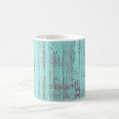 Aqua-Hintergrund Kaffeetasse (Mittel)