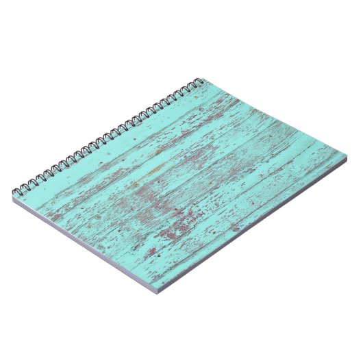 Aqua-Hintergrund Notizblock (Linke Seite)