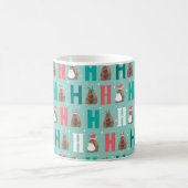 Aqua Ho Ho Ho Armadillo Kaffeetasse (Mittel)