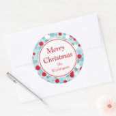 Aqua Holiday Stickers (Umschlag)