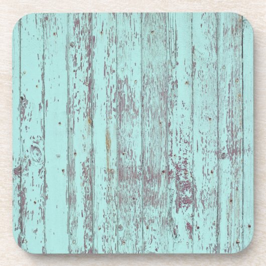 Aqua-Holz-Untersetzer-Set Getränkeuntersetzer (Vorderseite)