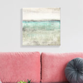 Aqua Horizon Leinwanddruck (Insitu (Wohnzimmer))