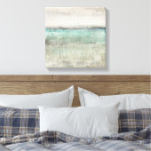 Aqua Horizon Leinwanddruck (Insitu (Schlafzimmer))