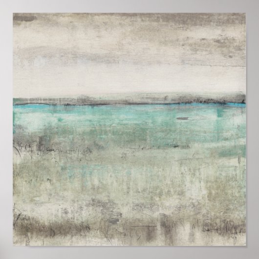 Aqua Horizon Poster (Vorne)