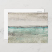 Aqua Horizon Postkarte (Vorne/Hinten)