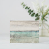Aqua Horizon Postkarte (Stehend Vorderseite)