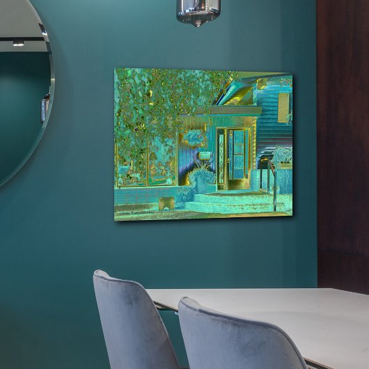 Aqua House 1 Leinwanddruck