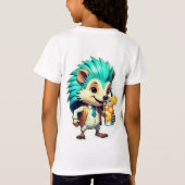 Aqua Igel T-Shirt (Rückseite)