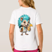 Aqua Igel T-Shirt (Rückseite)