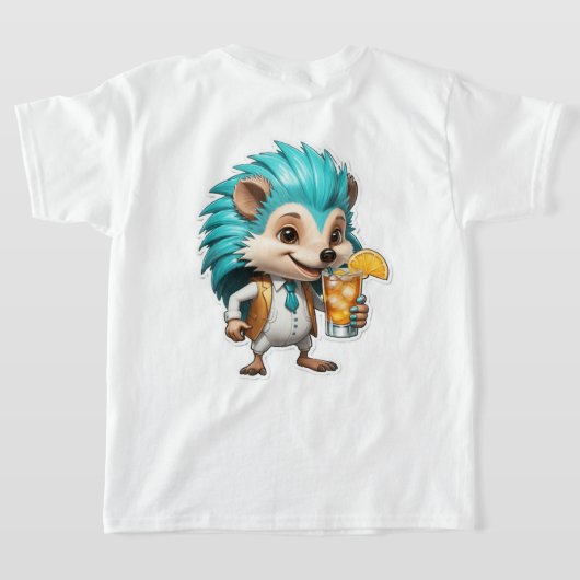Aqua Igel T-Shirt (AblageHinten)