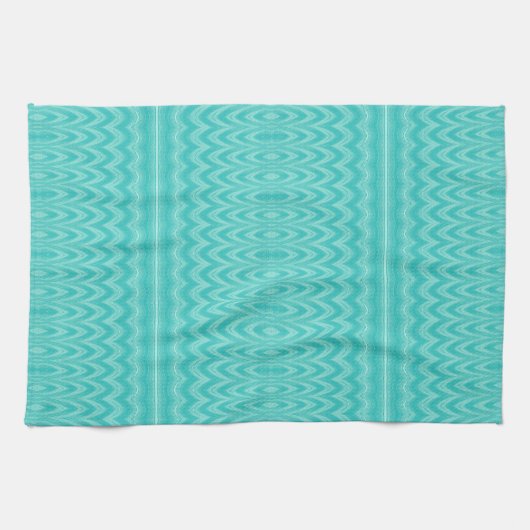 Aqua Imitats Tulle Geschirrtuch (Horizontal)