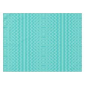 Aqua Imitats Tulle Tischdecke (Vorderseite (Horizontal))