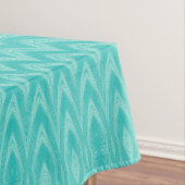 Aqua Imitats Tulle Tischdecke (Beispiel)