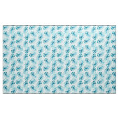 Aqua Jellyfish Aquarellmuster Stoff (Yard (91,4 cm))