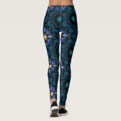 Aqua-Kaleidoskop-Effekt, Leggings (Rückseite)