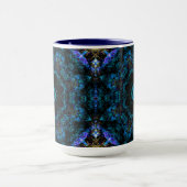 Aqua-Kaleidoskop-Effekt, Tasse (Zentrum)